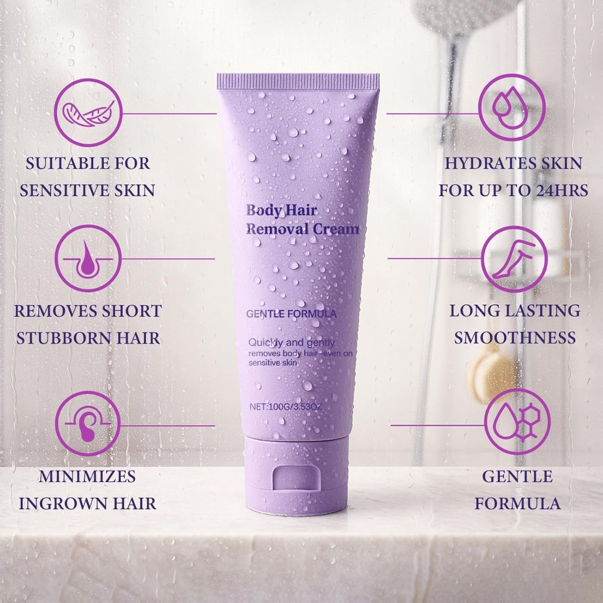 BareBliss™ - Body Hair Removal Cream